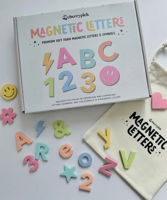 Soft Foam Magnetic Letters & Symbols - 150pcs