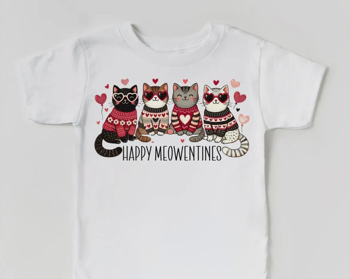 Meowentines Tee