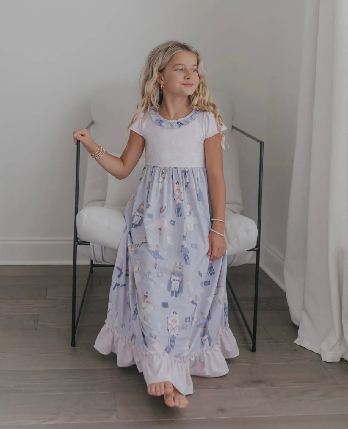 Lavender Nutcracker Night Gown