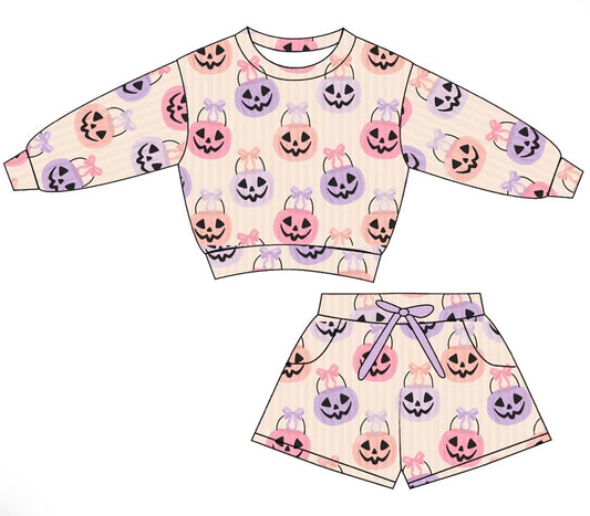 Pumpkin Short Set