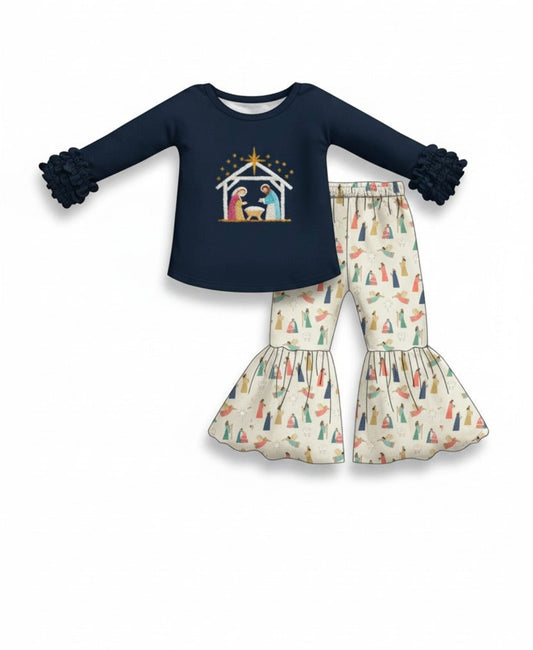 Nativity French Knot Set