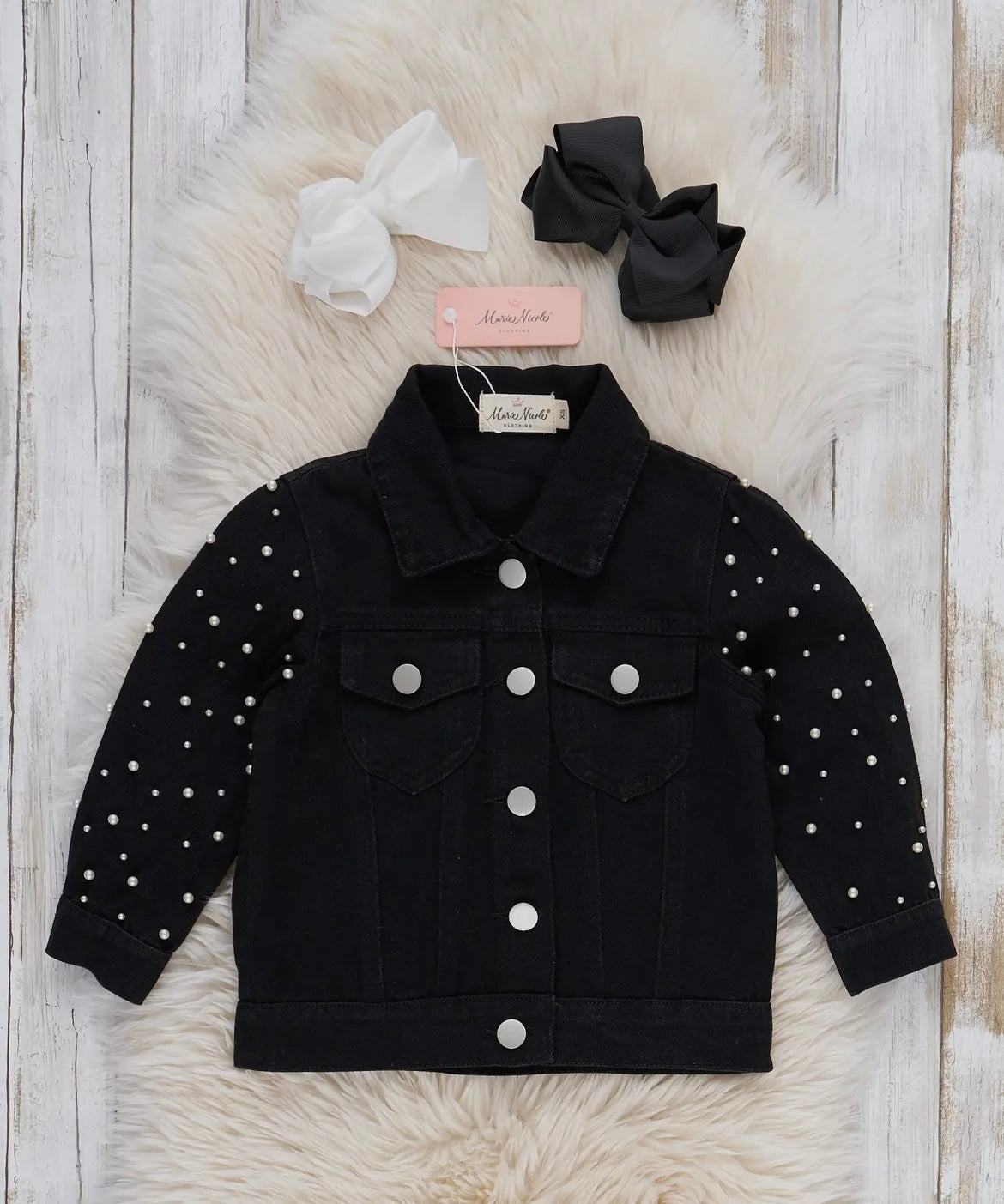 Black Pearl Denim Jacket