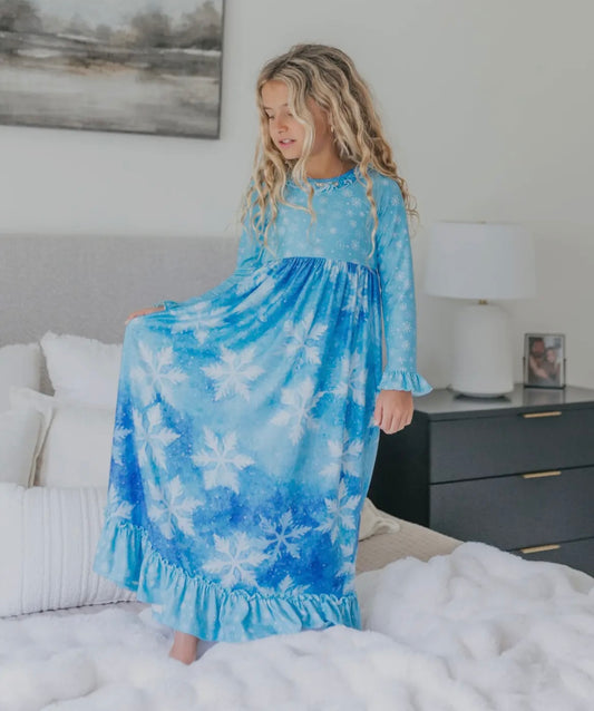 Snowflake Princess Night Gown