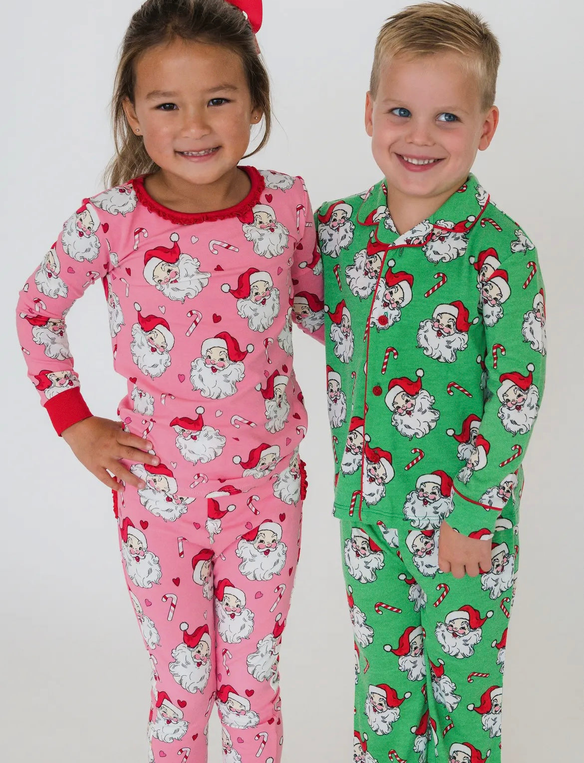 Candy Cane Santa Matching Clothes