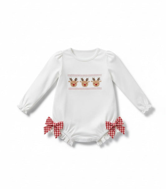 Reindeer Embroidery Bubble