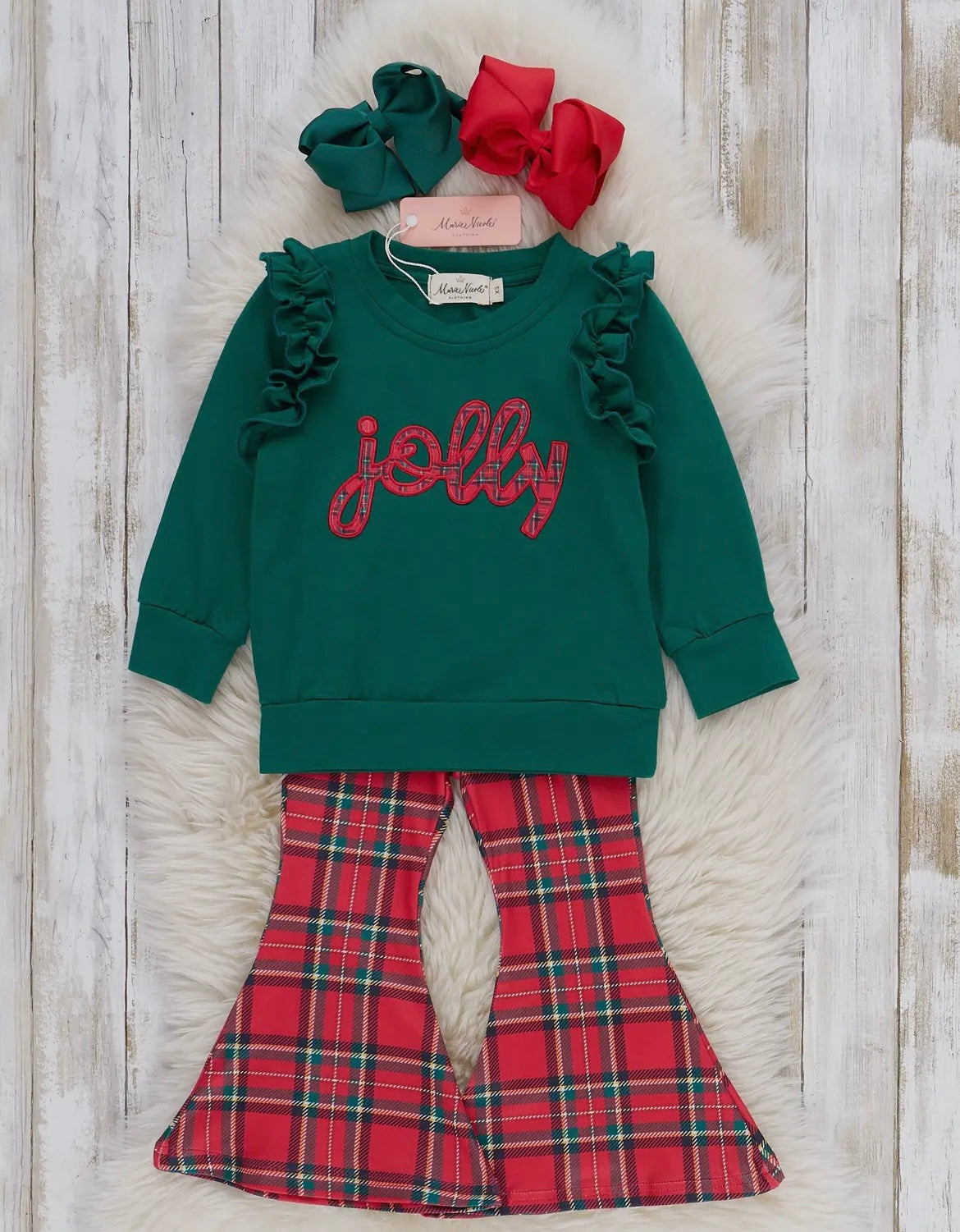 Jolly Embroidered Set