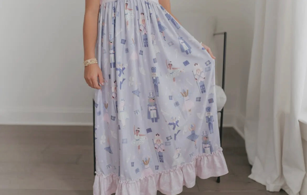 Lavender Nutcracker Night Gown