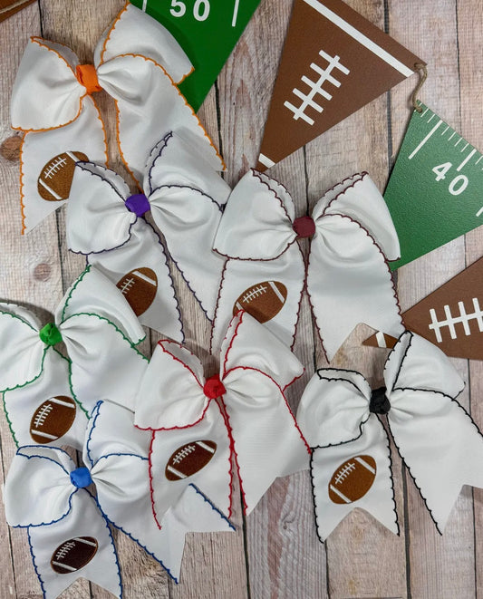 Cheer Football Bow