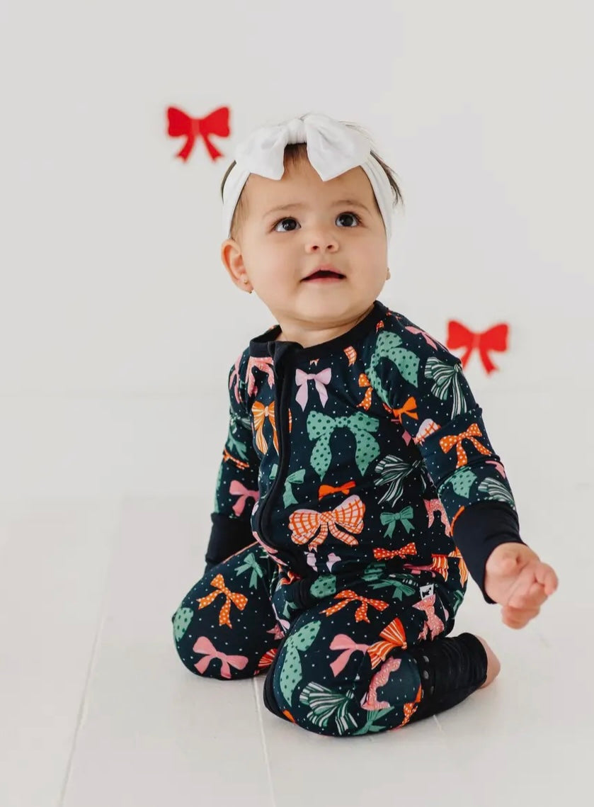 Merry Little Bows Zippy Bamboo