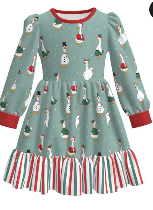 Christmas Goose Dress