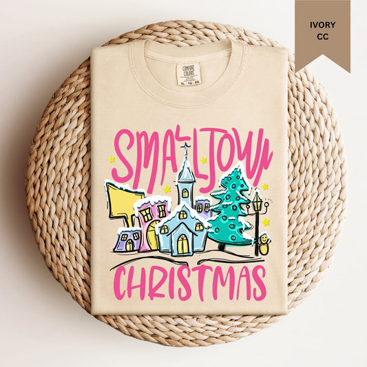 Small Town Christmas Tee