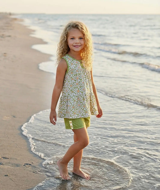 Ruby Lime Daisy Set