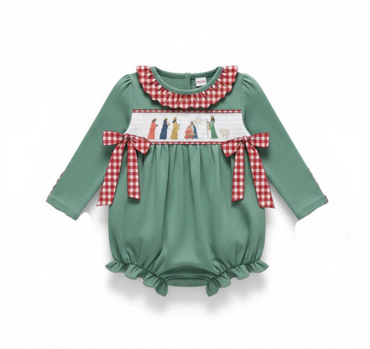 Nativity Embroidered Onesie