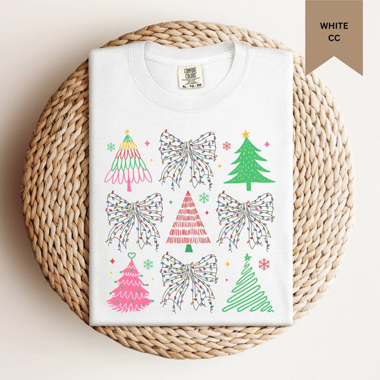 Christmas Bow Tee