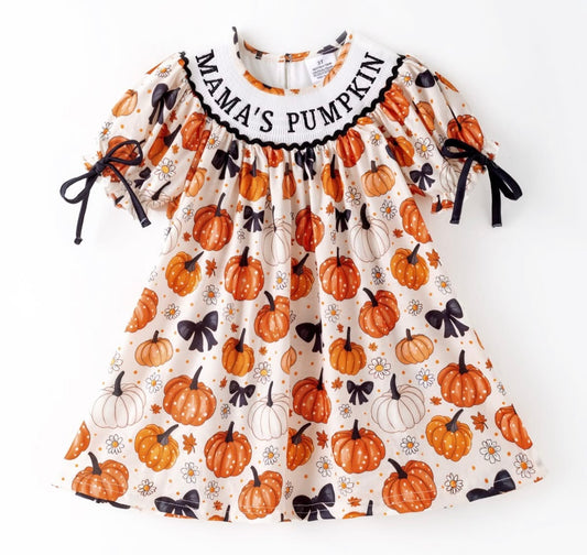 Mama’s Pumpkin Dress