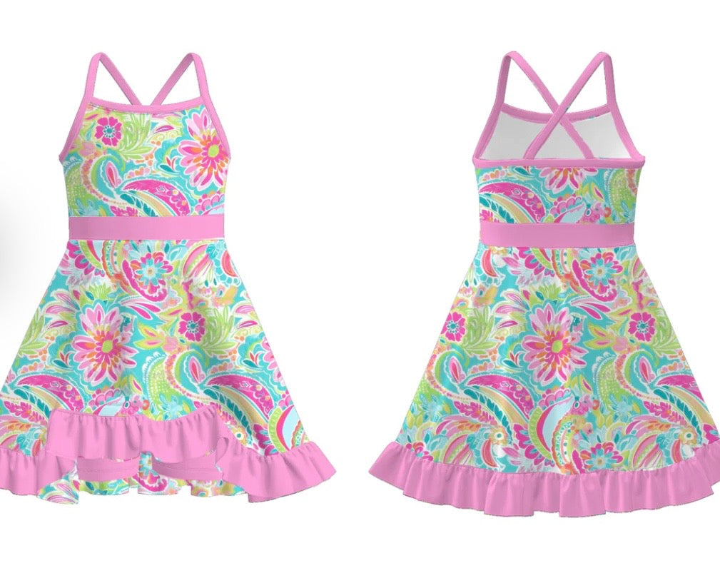 Spring Lily Skort Dress