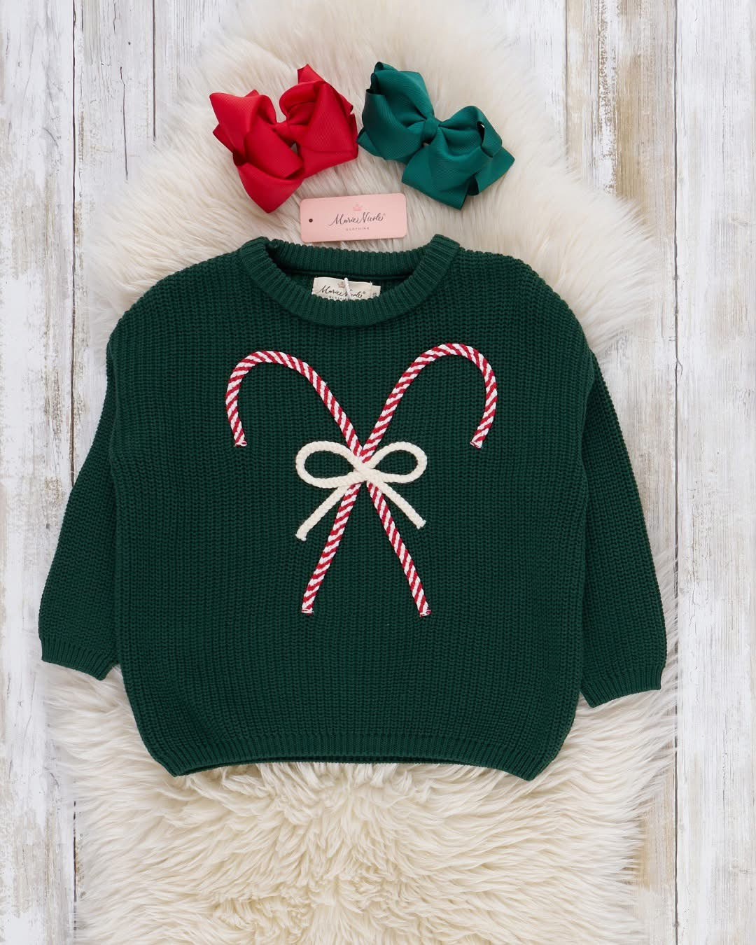 Candy Cane Sweater