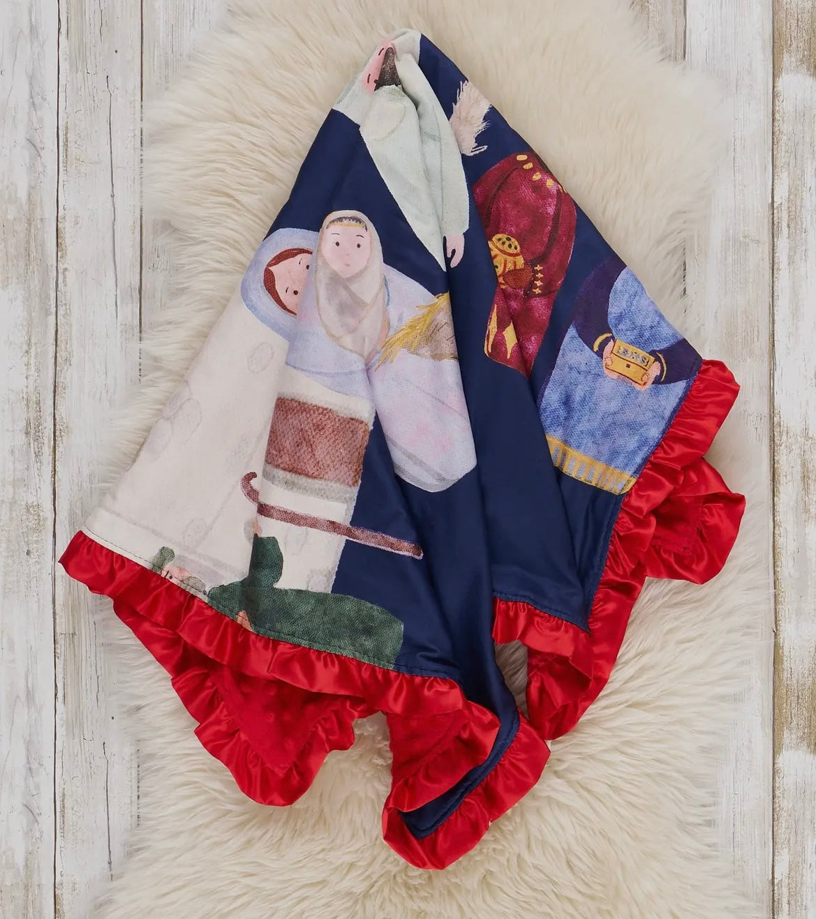 Nativity Baby Blanket