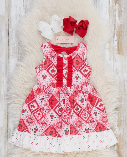 Strawberry Summer Dress