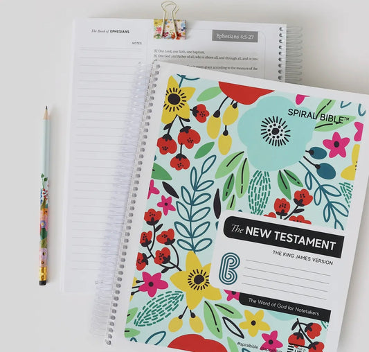 New Testament Spiral Bible KJV