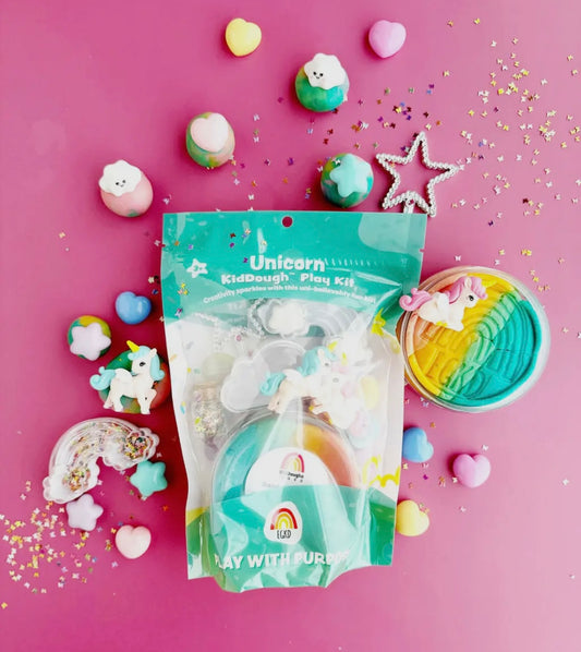 Unicorn Kiddough Play Kit