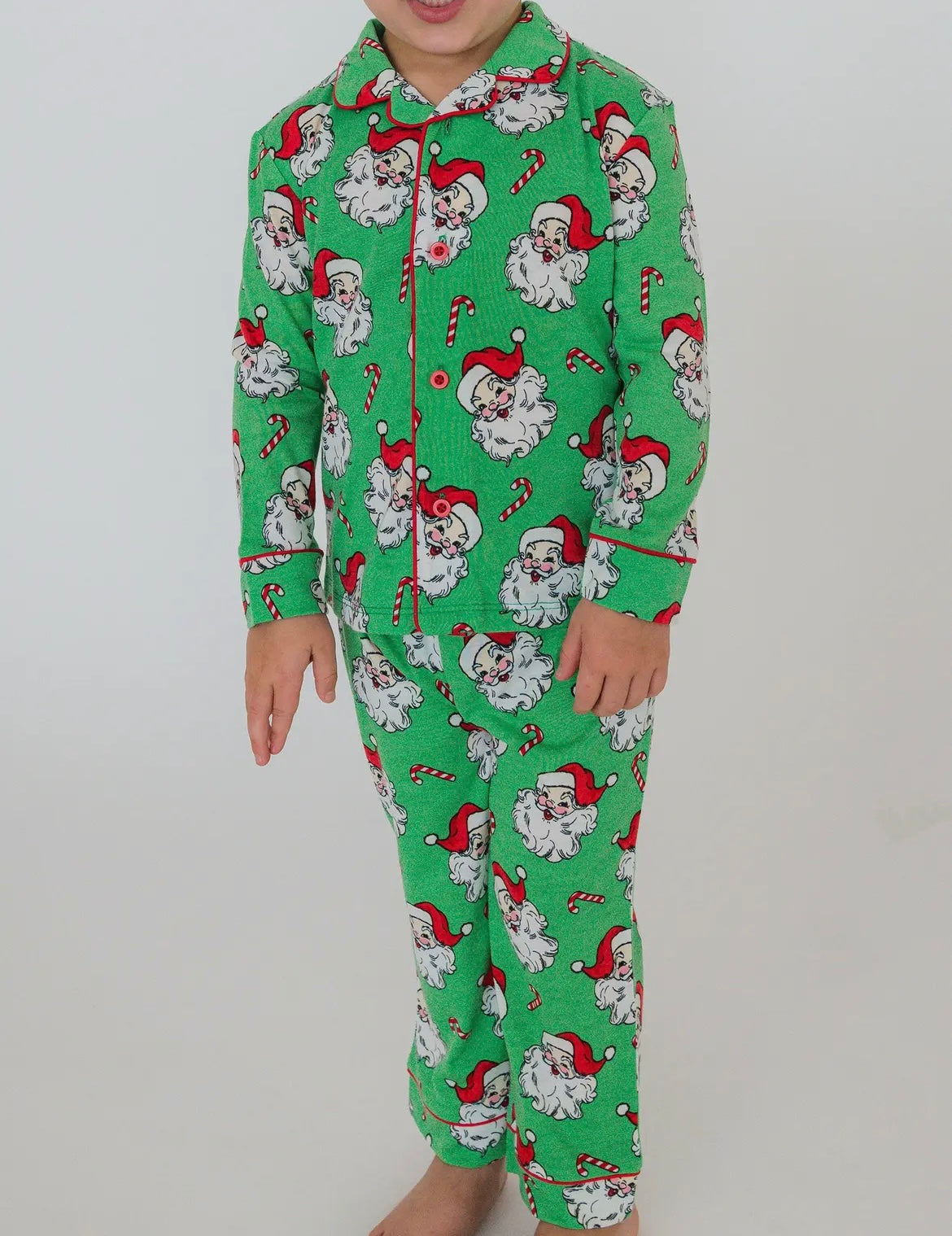 Candy Cane Santa Matching Clothes