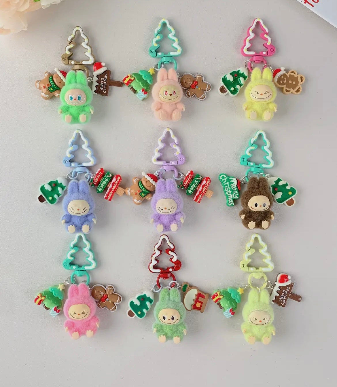 Labu Christmas Keychain