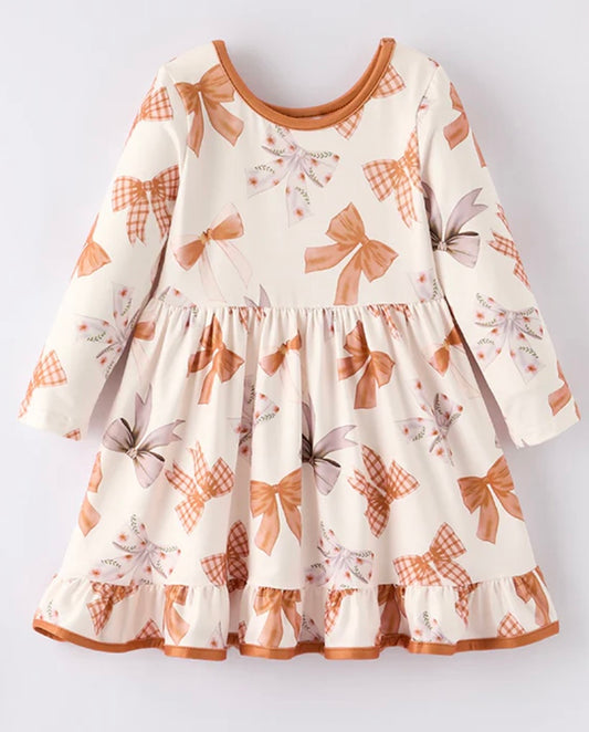 Fall Bow Dress