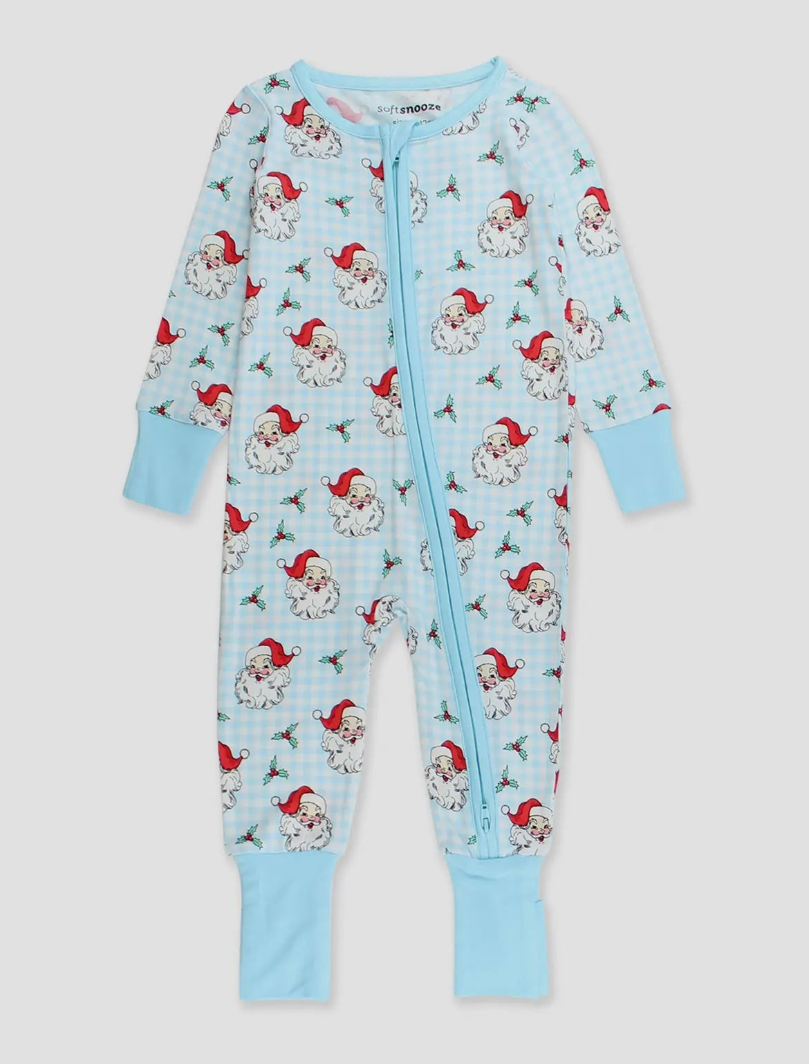 Christmas Check Bamboo Matching Pjs