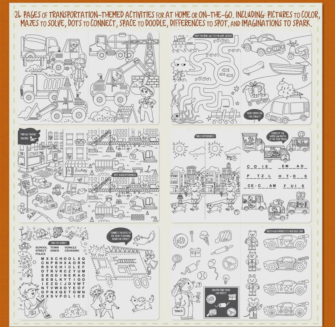 Little Book of Fun - Pink