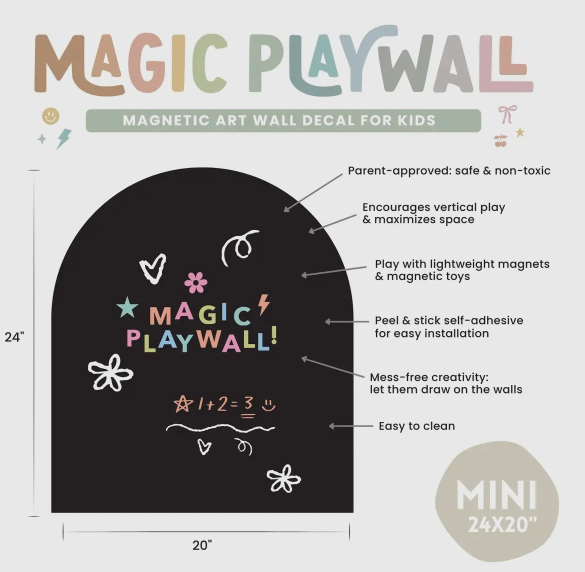 Mini Magic Playwall - Arch