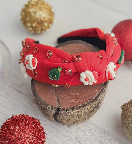 Red Christmas Headband