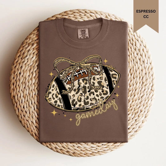 Cheetah Football Tee