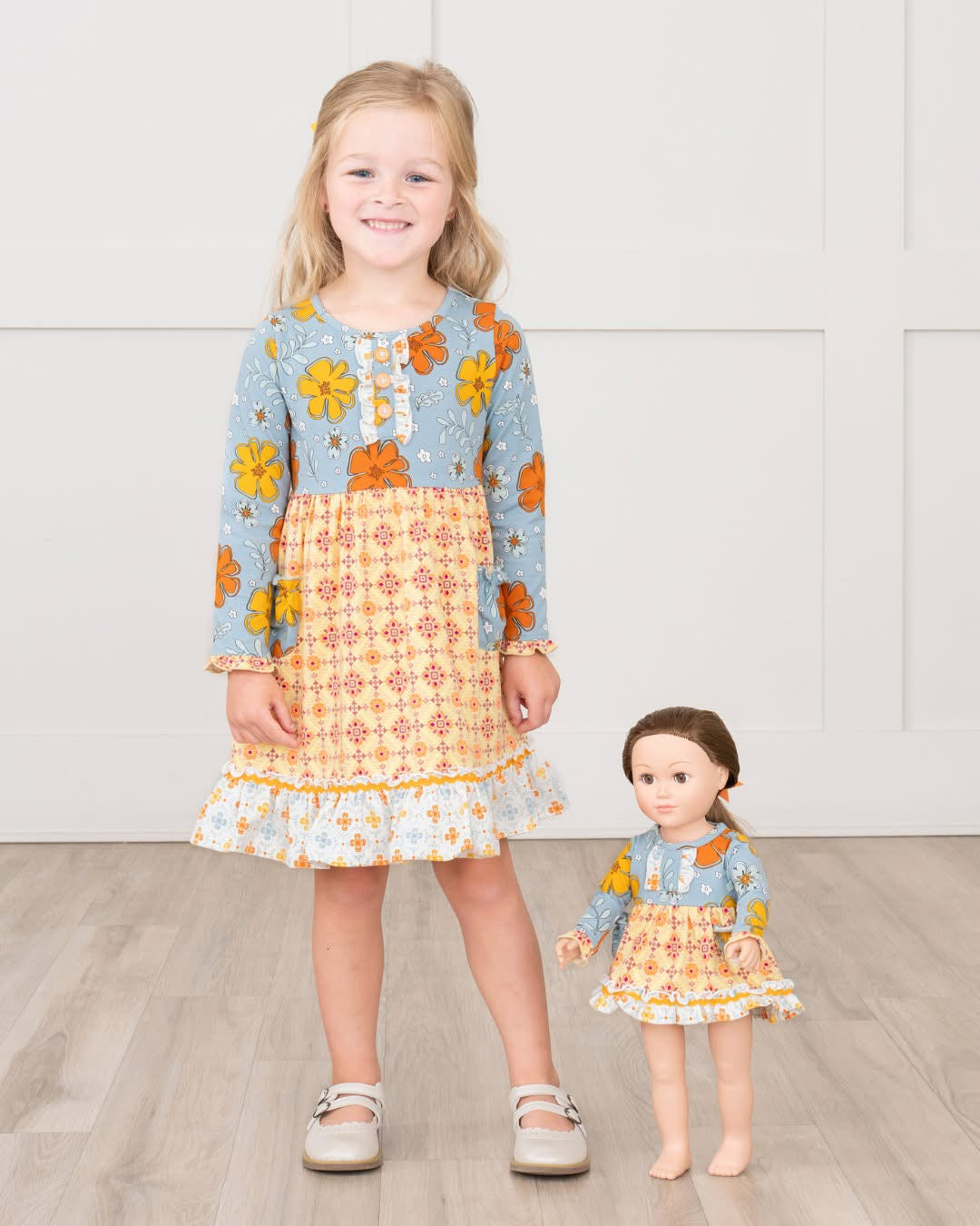 Pumpkin Doll & Me Dress
