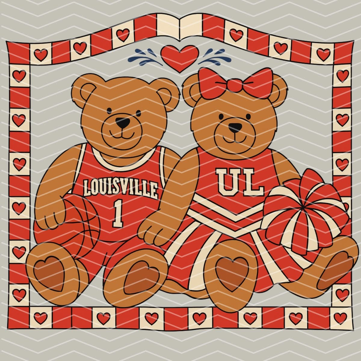 Teddy Bear School Spirit Top