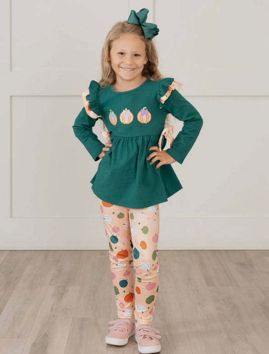 Green Pumpkin Set