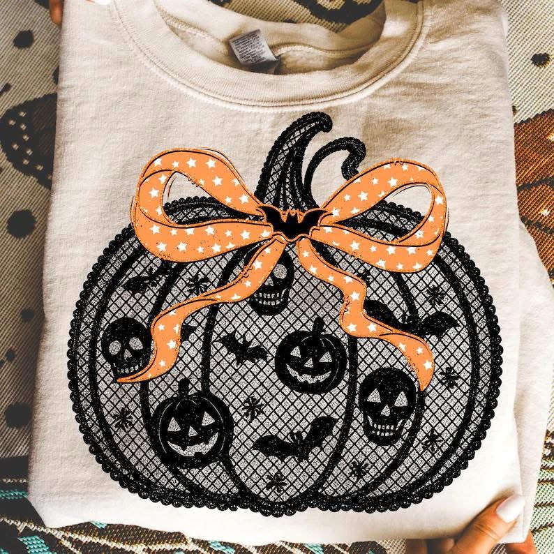 Lace Pumpkin Tee