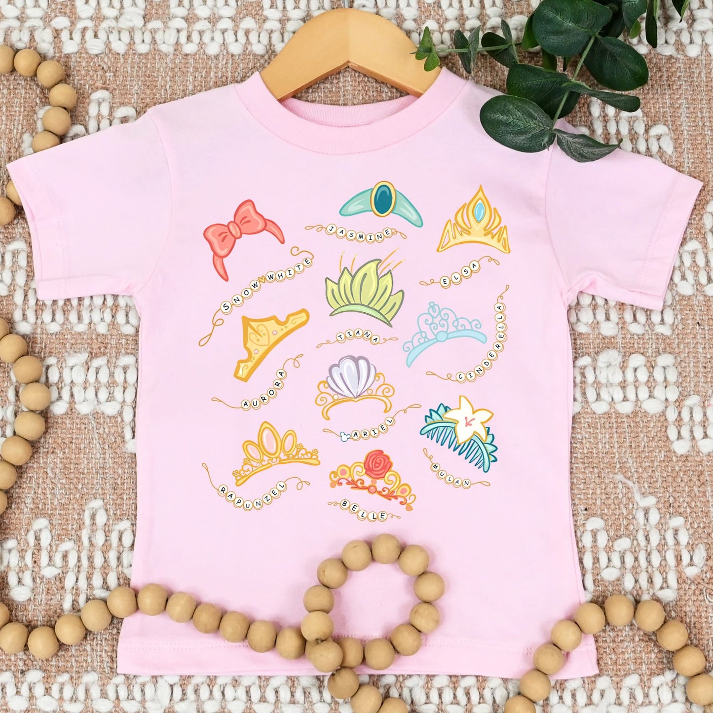 Princess Crowns & Friendship Bracelets Top