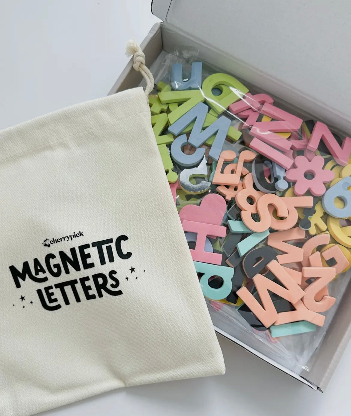 Soft Foam Magnetic Letters & Symbols - 150pcs