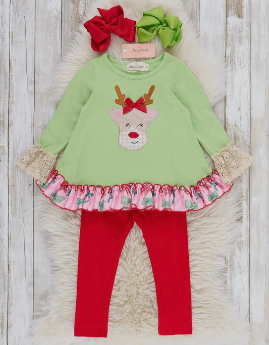 Reindeer Ruffle Set