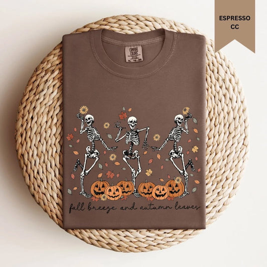 Fall Breeze Skeleton Tee