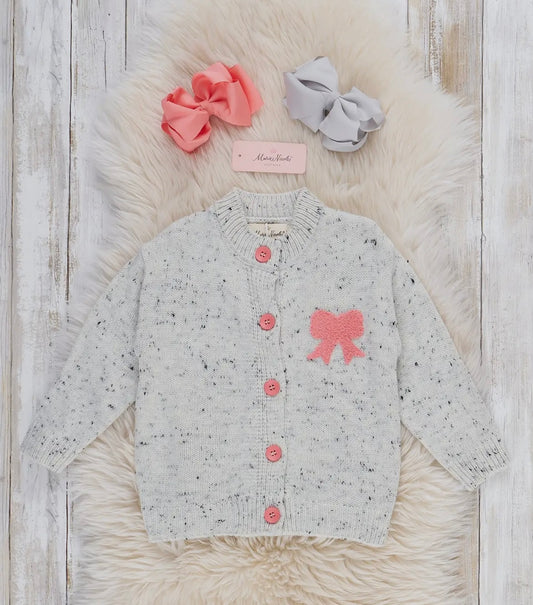 Speckled Bow Sweater