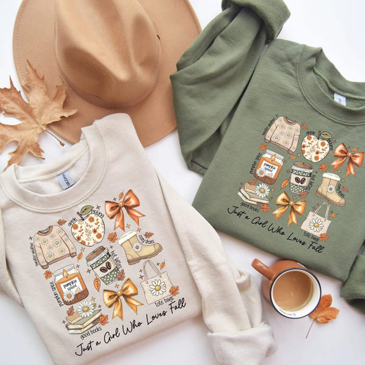 Just A Girl That Loves Fall Tee