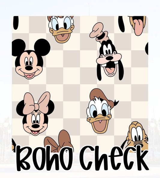 Boho Check Preorder Bamboo