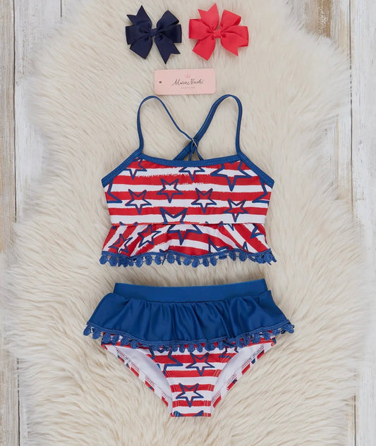 Star Spangled Pom Swim