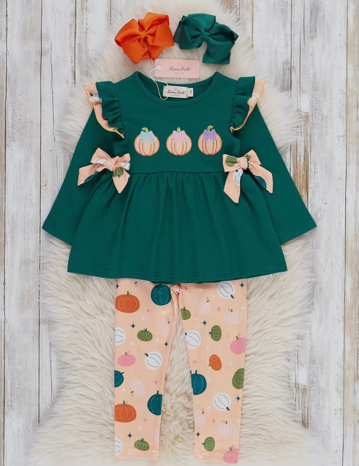 Green Pumpkin Set