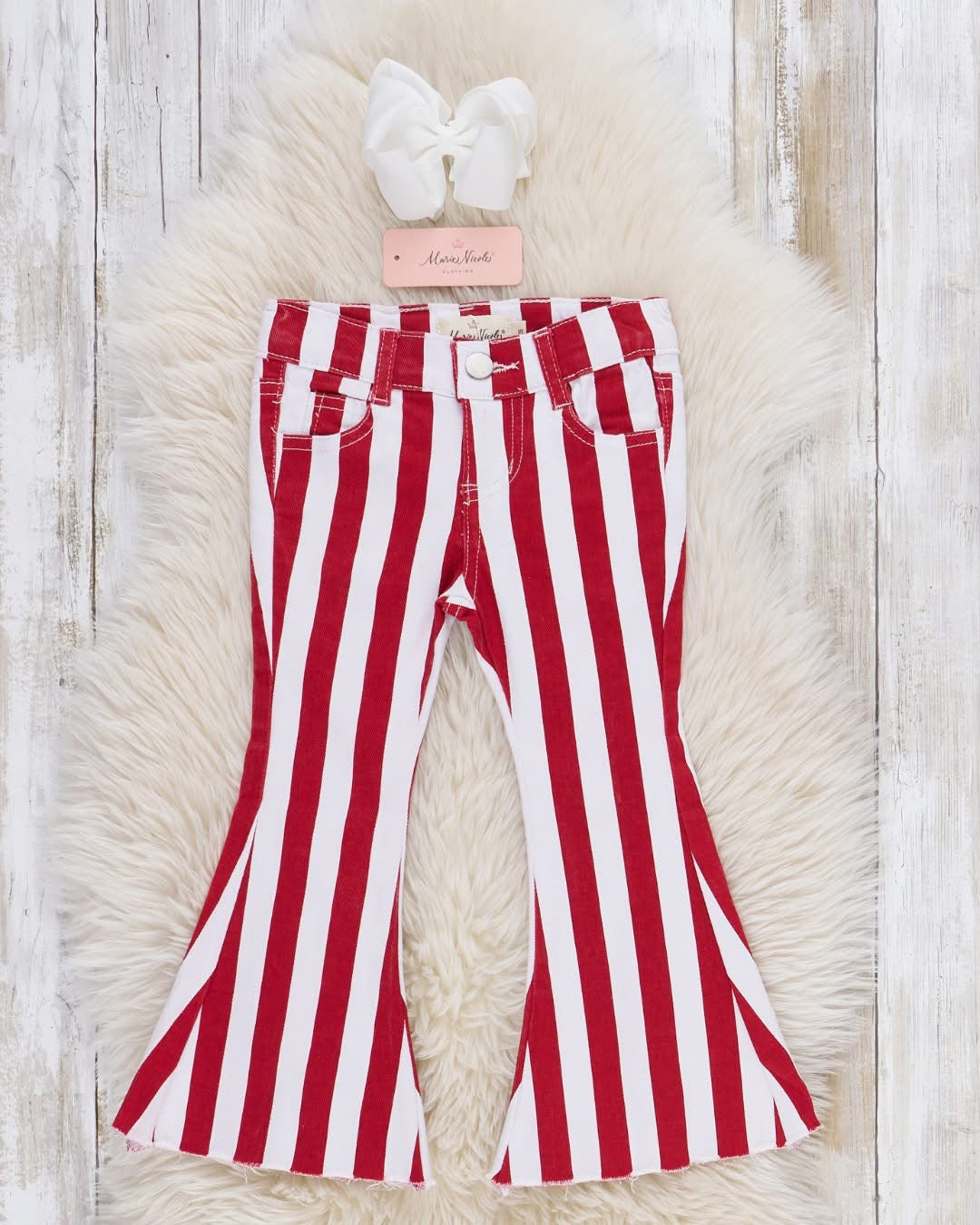 Red Stripe Denim