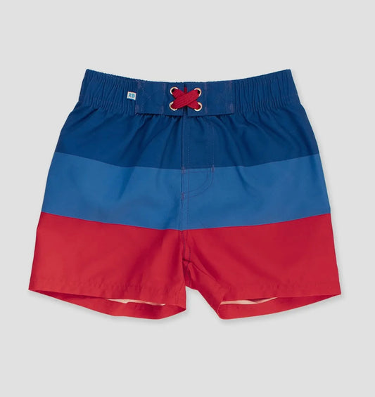Red & Blue Color Block Trunks