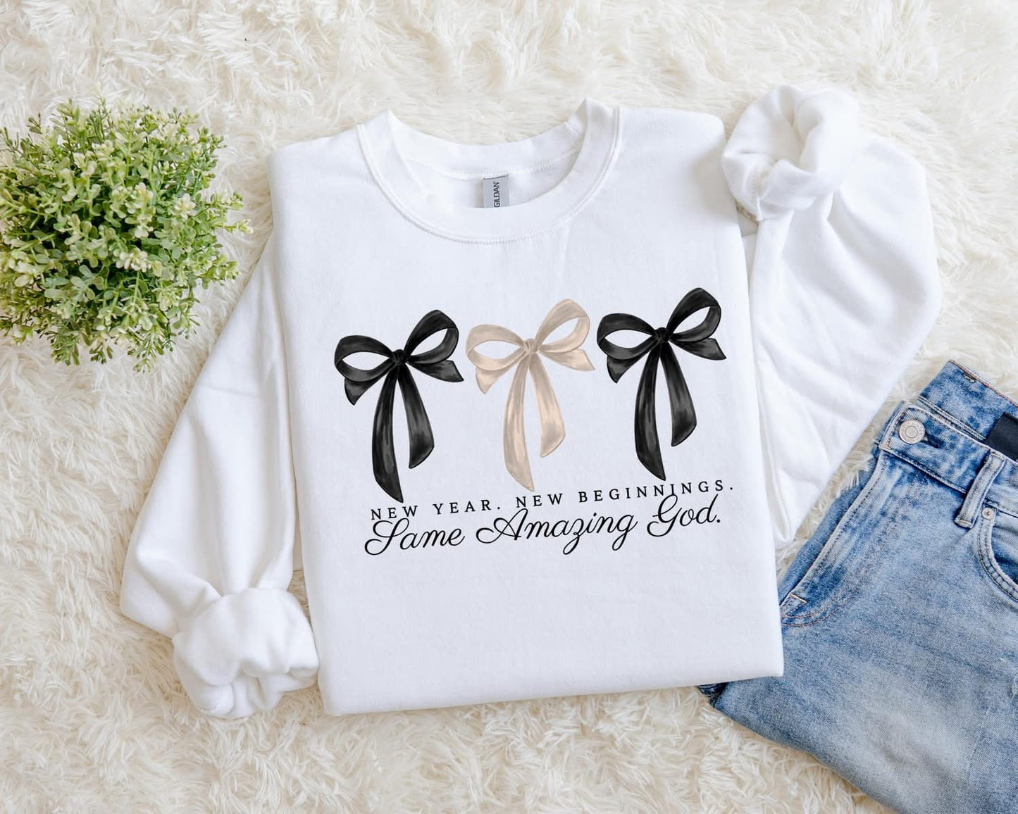 New Year. Same God Top