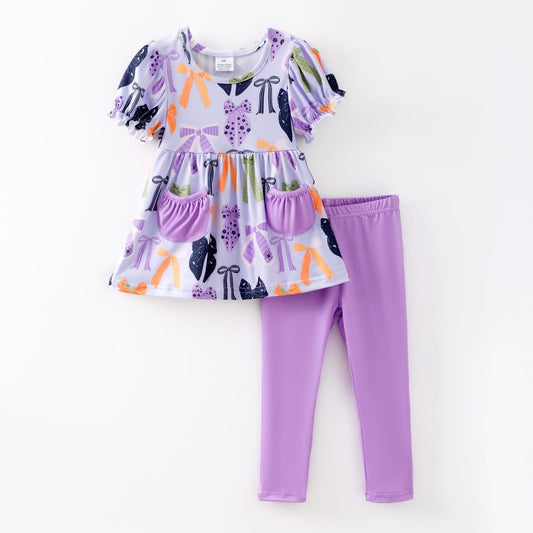 Halloween Bow Set